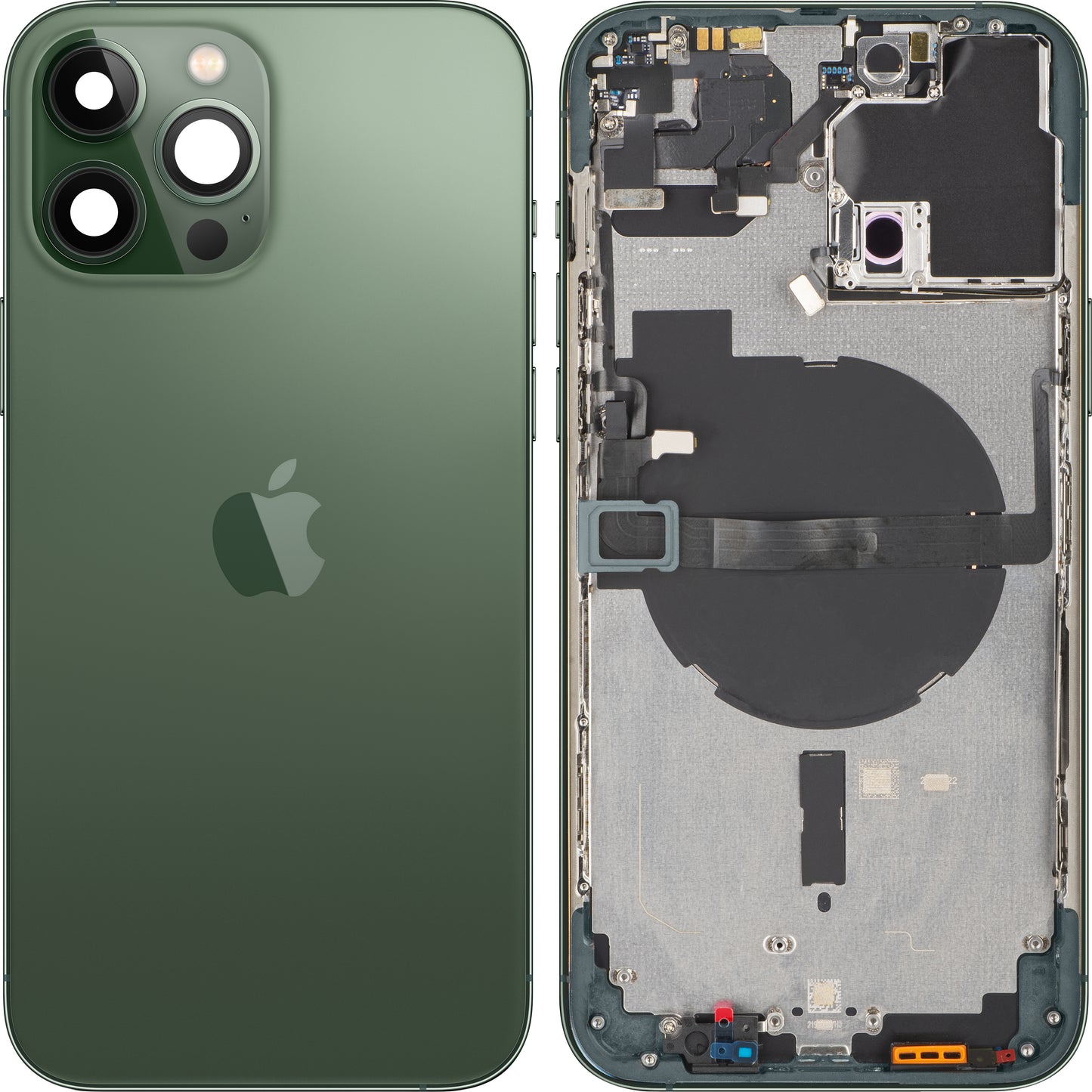 Pokrywa baterii Apple iPhone 13 Pro Max, z obudową środkową, Zielony (Alpine Green), Swap