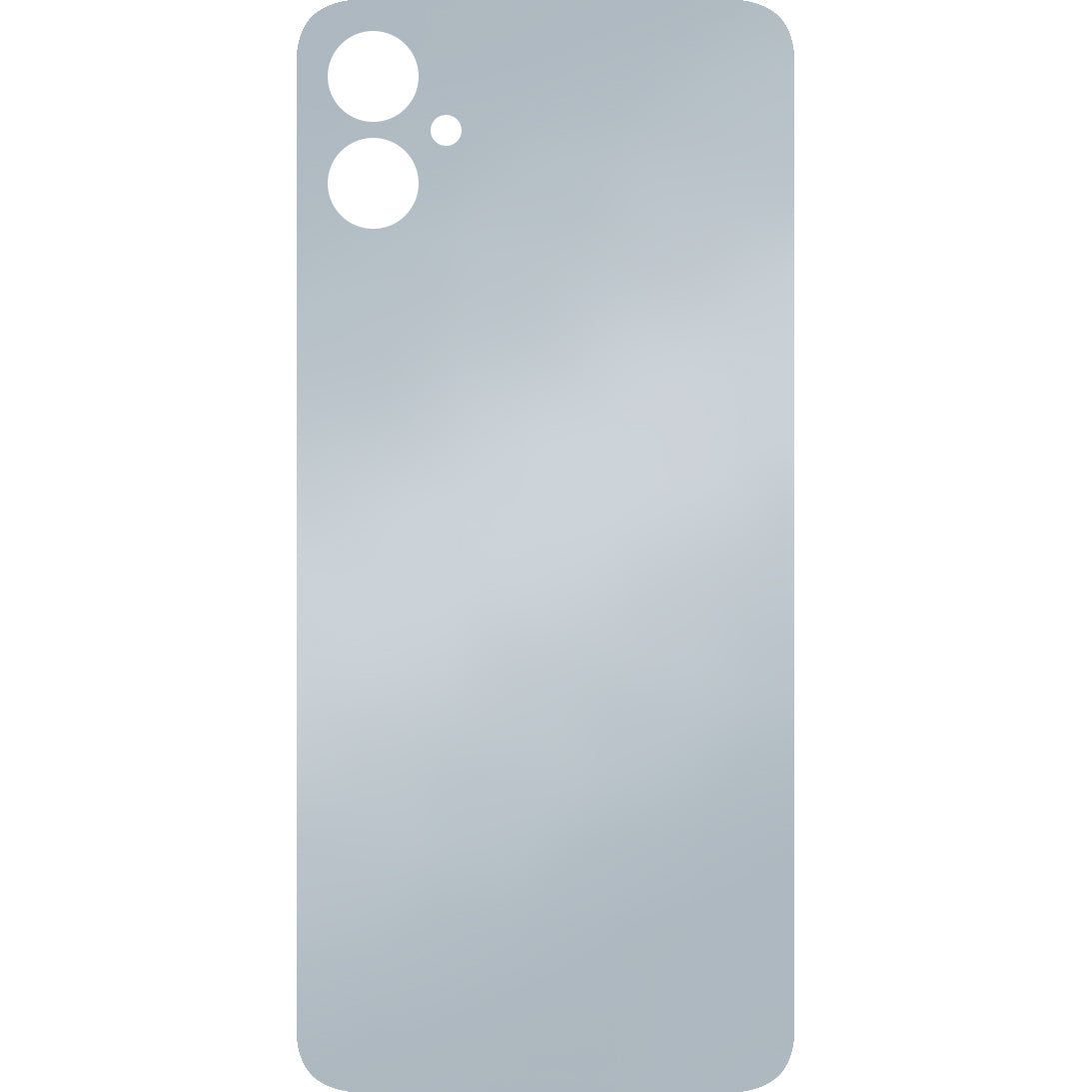 Pokrywa baterii kompatybilna z Samsung Galaxy A05 A055, Srebrna