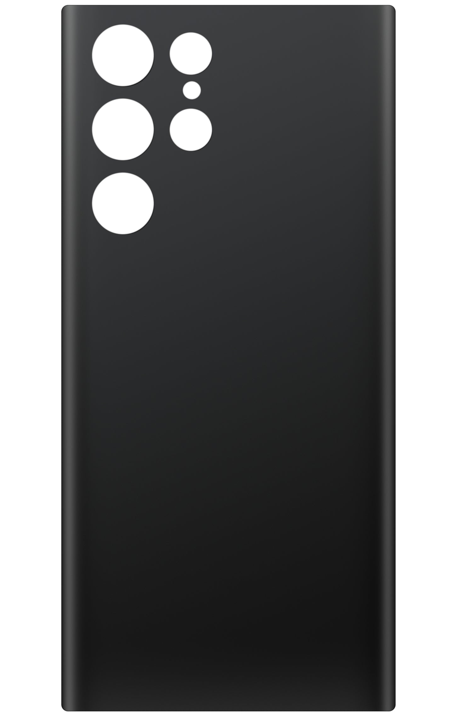 Battery Cover compatible with Samsung Galaxy S22 Ultra 5G S908, Black