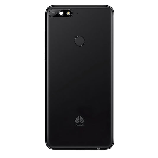 Pokrywa baterii Huawei Y7 (2018), czarna, Swap