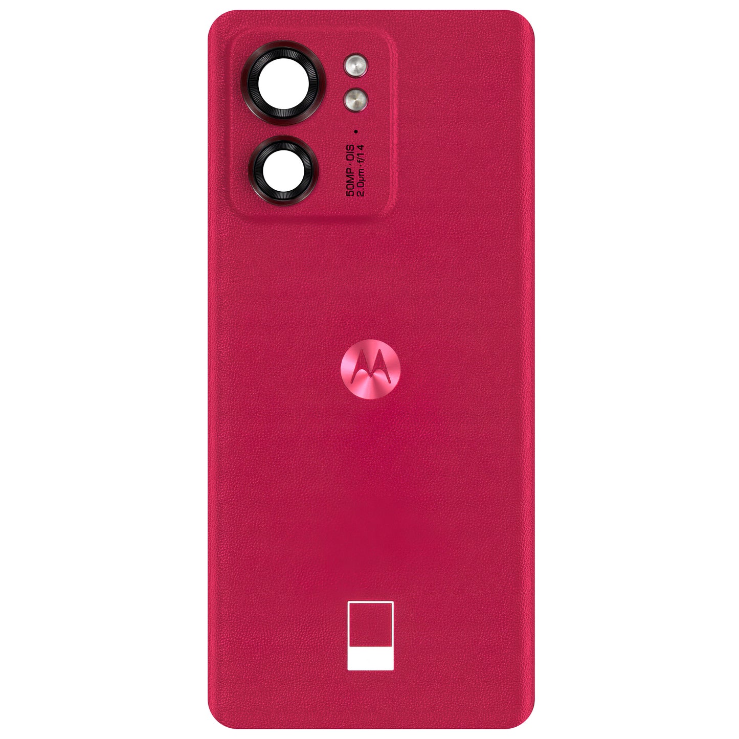 Pokrywa baterii Motorola Edge 40, czerwona (Viva Magenta), Service Pack 5S58C22715