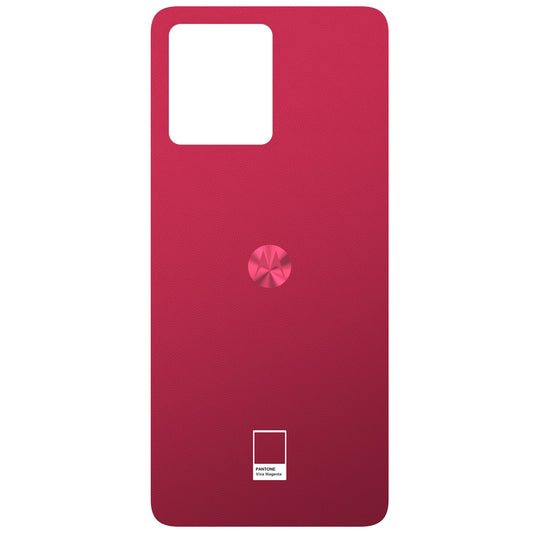 Pokrywa baterii Motorola Moto G84, Czerwony (Viva Magenta), Zestaw serwisowy 5S58C23238