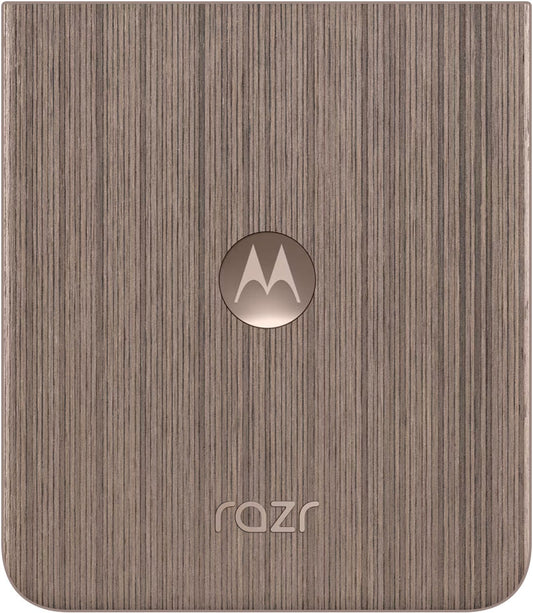 Pokrywa baterii Motorola Razr 60 Ultra, Beżowy (Mountain Trail), Zestaw serwisowy SL98E76757