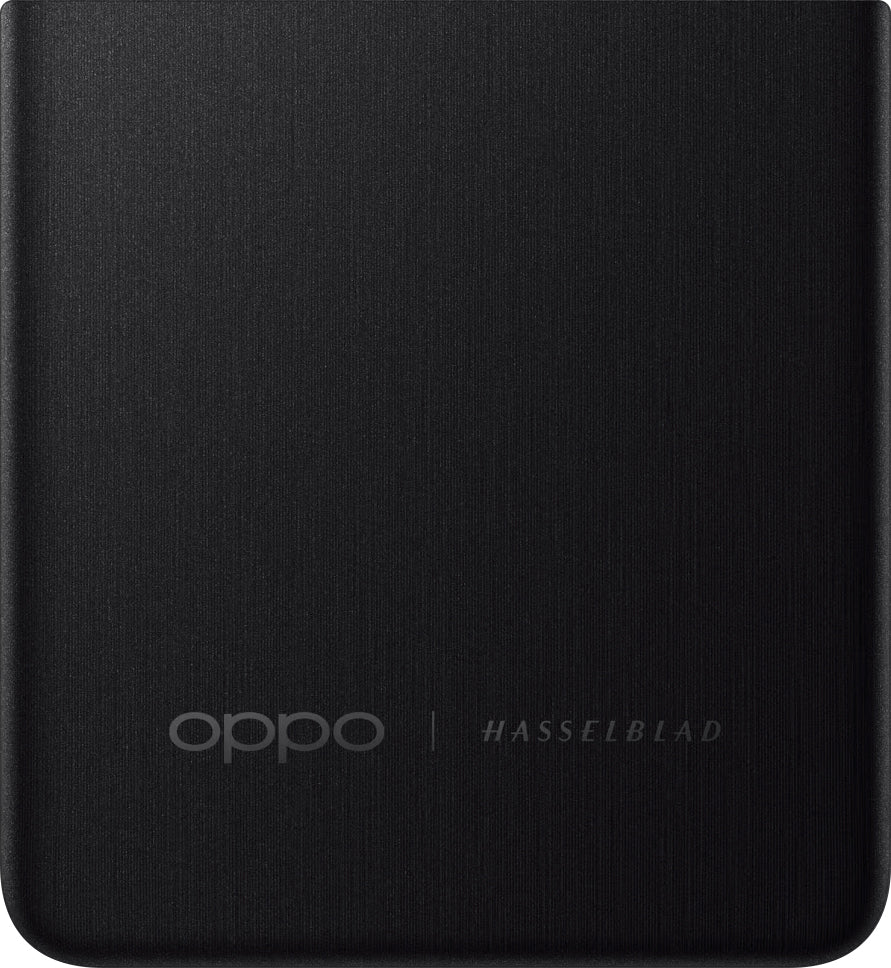 Pokrywa baterii Oppo Find N2 Flip, czarna (Astral Black), Swap