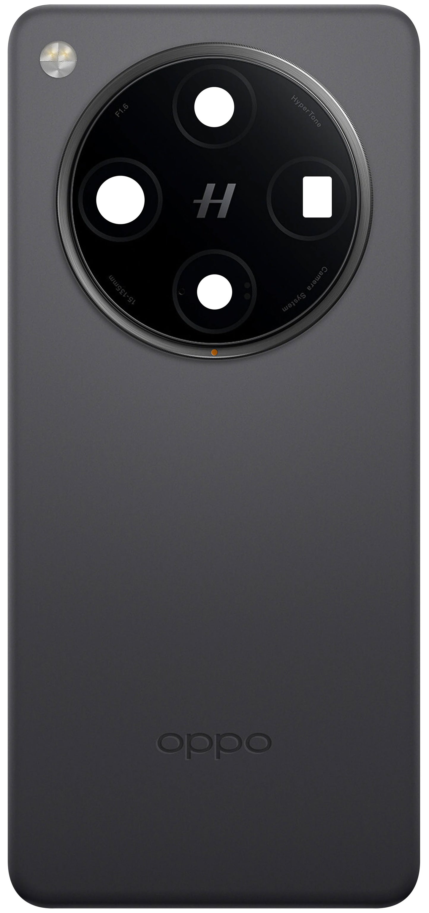 Pokrywa baterii Oppo Find X8 Pro, Czarny (Space Black), Service Pack 621033000405