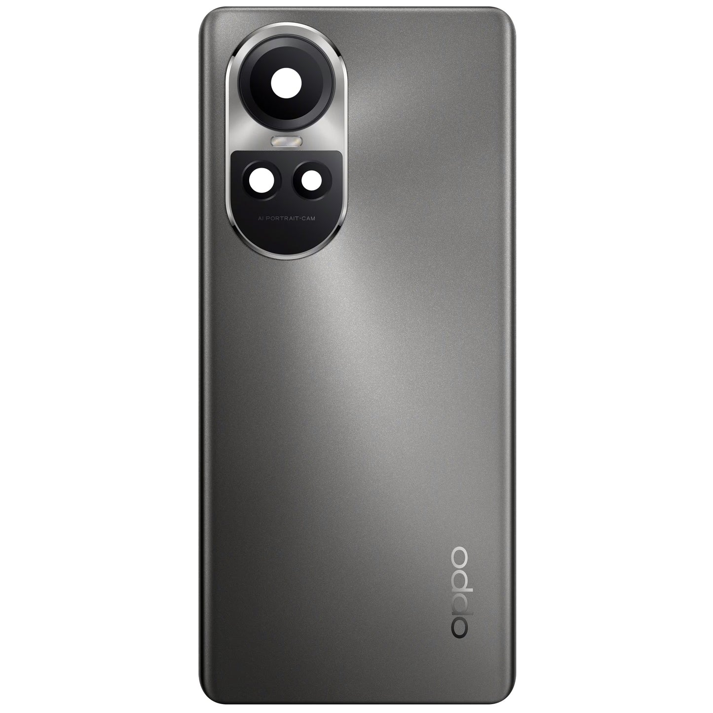 Pokrywa baterii Oppo Reno10 Pro, czarna (srebrnoszara), Service Pack 621033000081