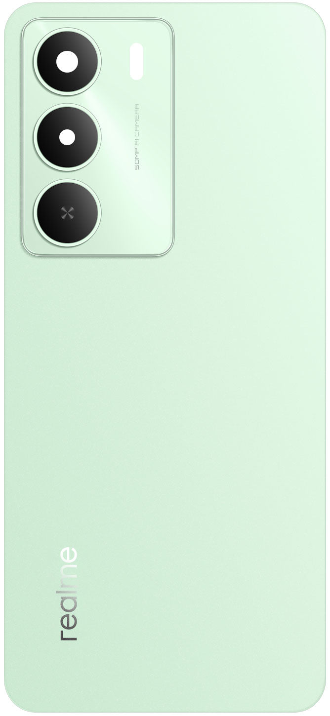 Pokrywa baterii Realme 14x, Zielona (Peridot Green), Zestaw serwisowy 621033000507