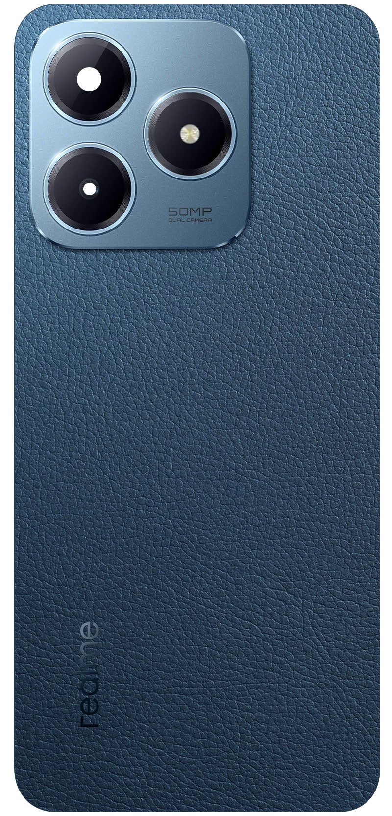Pokrywa baterii Realme C63, Niebieski (Leather Blue), Service Pack 621033000270