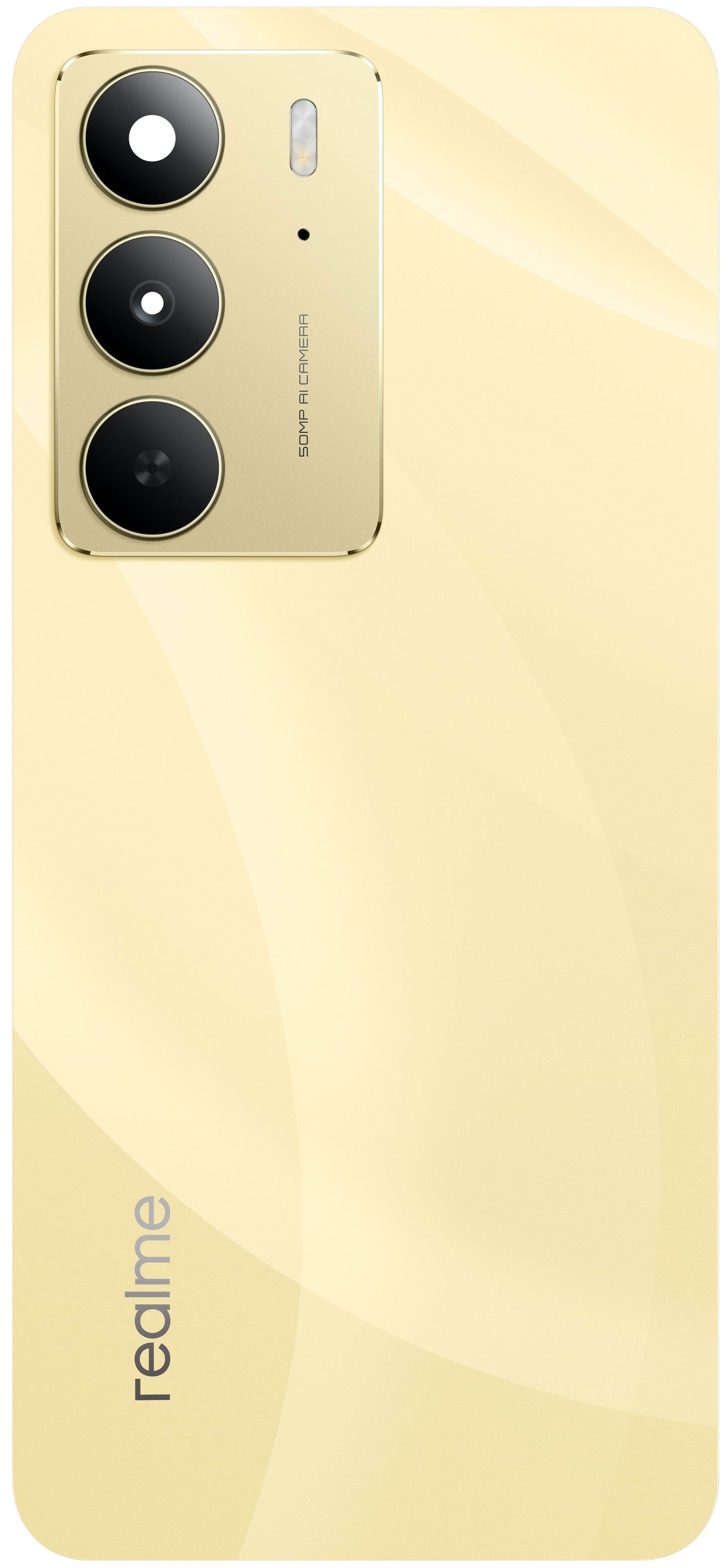 Pokrywa baterii Realme Realme 14x (Indie), Złoty (Golden Glow), Service Pack 621033000420