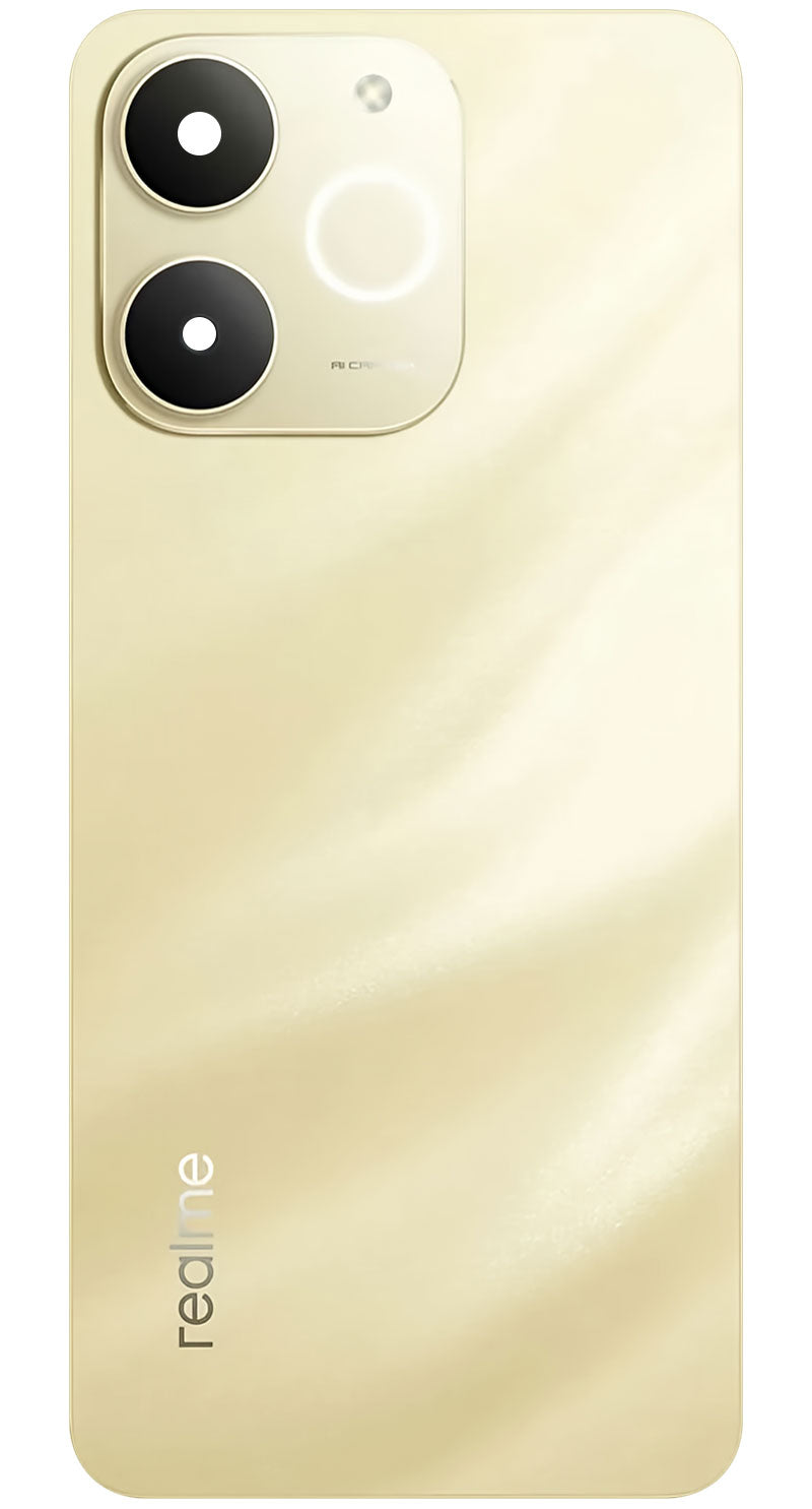Pokrywa baterii Realme Note 70T, Złoty (Beach Gold), Service Pack 621033000697