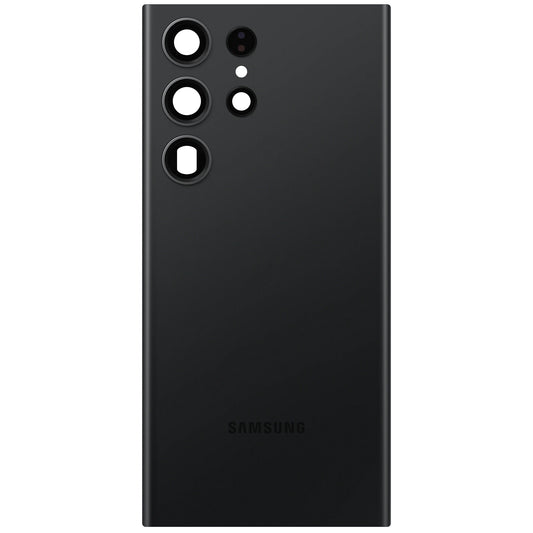 Pokrywa baterii Samsung Galaxy S23 Ultra S918, czarna (Phantom Black), Service Pack GH82-30400A