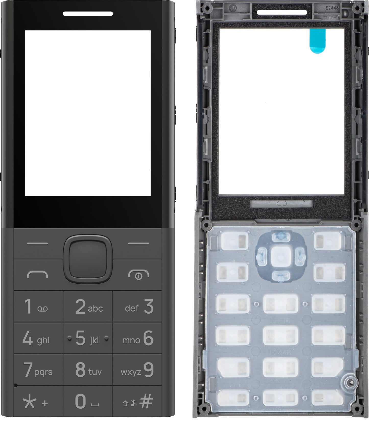 Przednia osłona do HMD 150 Music, szara