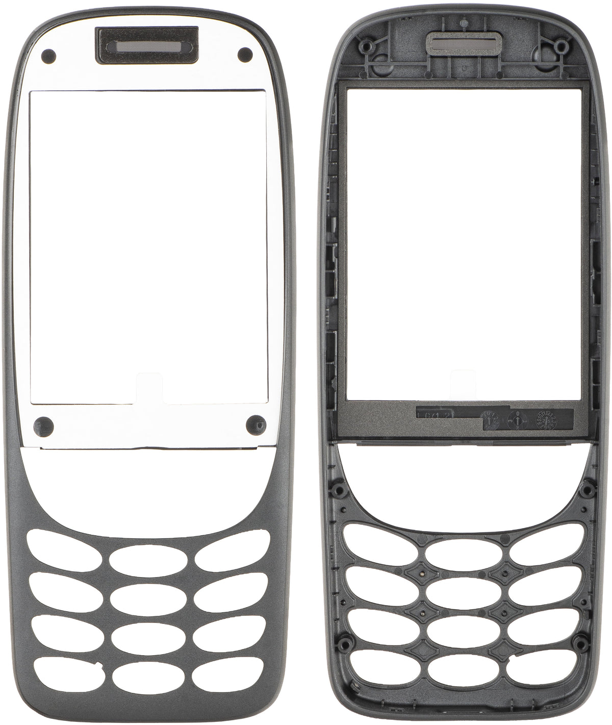 Obudowa przednia Nokia 6310 (2024), czarna, Service Pack 286912228
