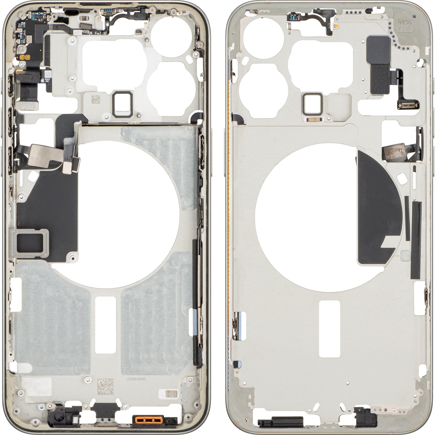 Etui Mijloc Apple iPhone 15 Pro Max, beżowe (naturalny tytan), Swap