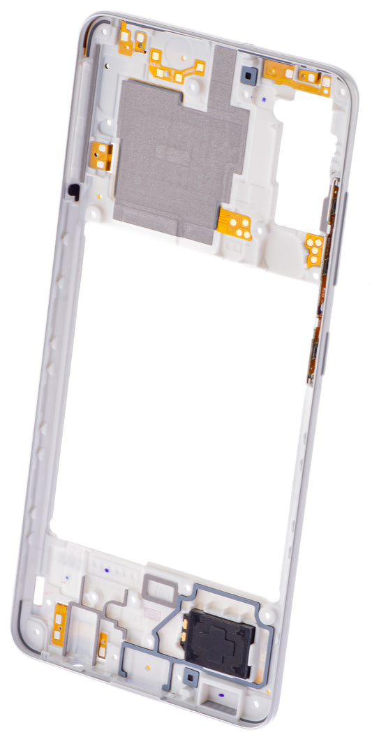 Samsung Galaxy A41 A415 Half Case Samsung Galaxy A41 A415, biały, odnowiony GH98-4555511C