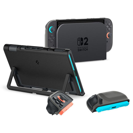 Obudowa ochronna Spigen Nano Pop dla konsoli Nintendo Switch 2, Czarna ACS10206