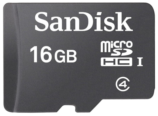 Karta pamięci SanDisk microSDHC, 16 Gb, klasa 4 SDSDQM-016G-B35