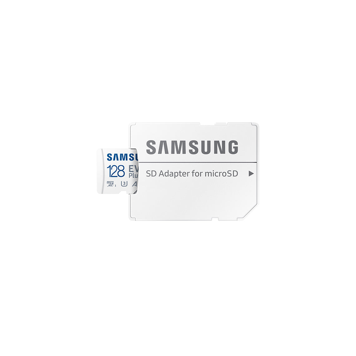 Karta pamięci microSDXC Samsung Evo Plus, 128Gb, Klasa 10 / UHS-1 U3, Z adapterem MB-MC128SA/EU