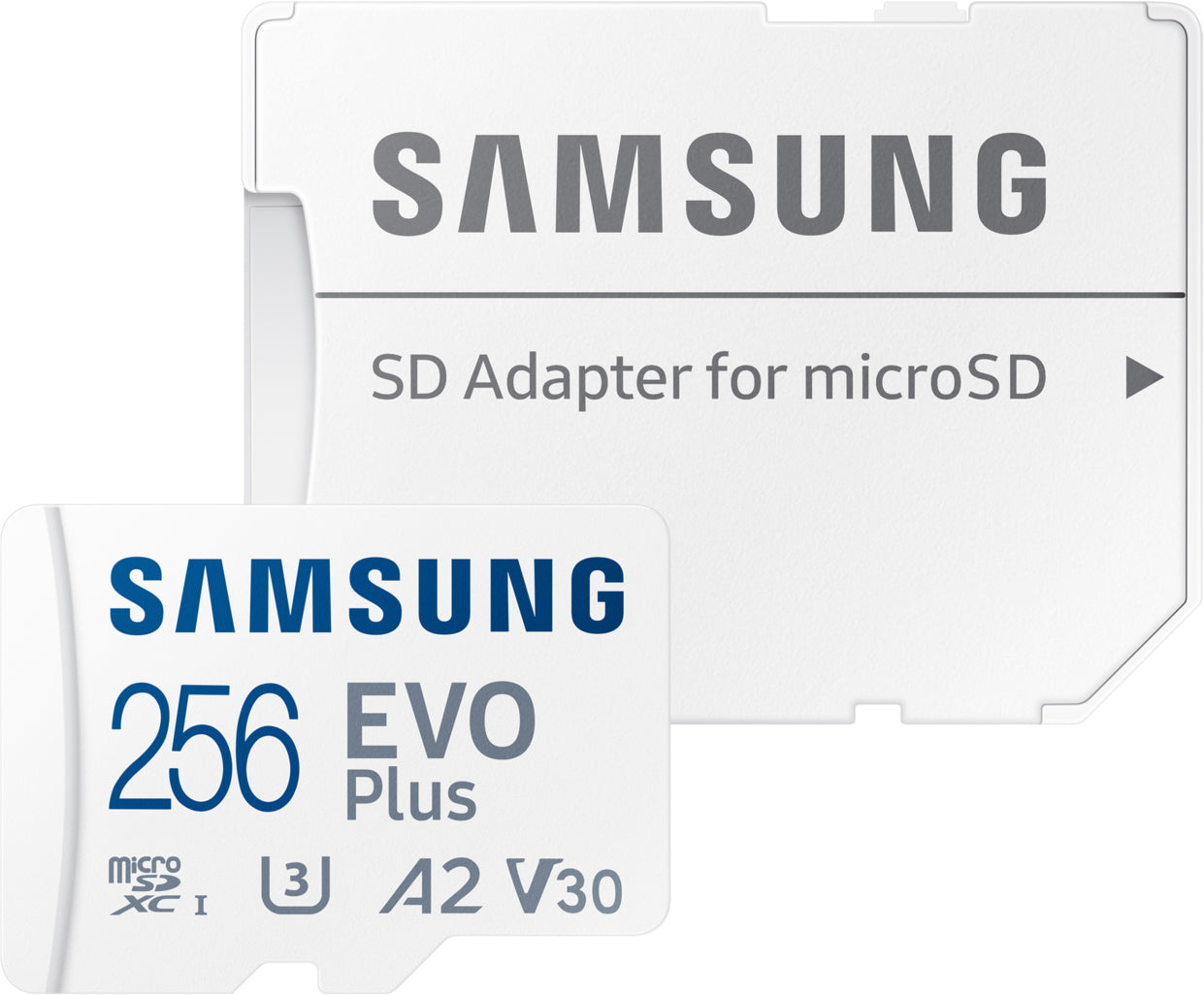 Karta pamięci microSDXC Samsung Evo Plus, 256Gb, Klasa 10 / UHS-1 U3, Z adapterem MB-MC256SA/EU