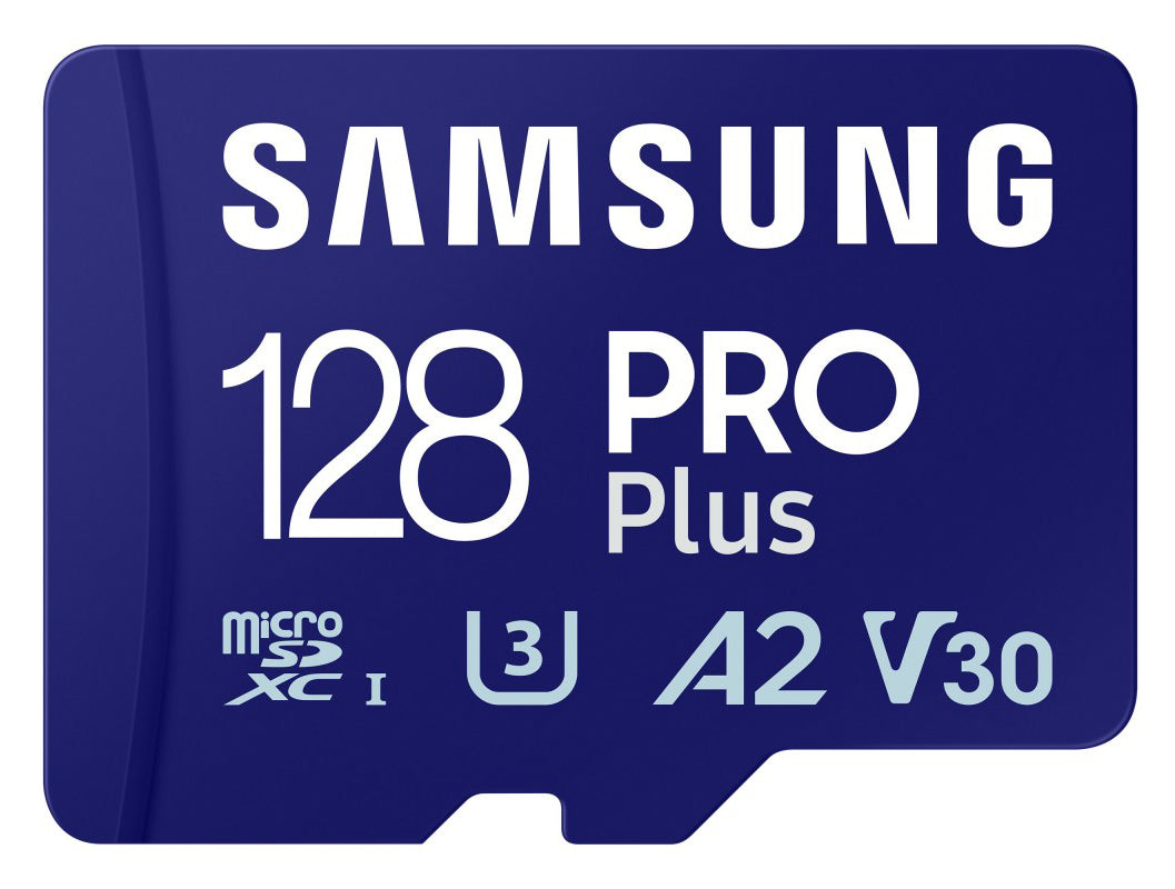 Karta pamięci microSDXC Samsung PRO Plus, 128Gb, Klasa 10 / UHS-1 U3, z czytnikiem kart MB-MD128SB/WW