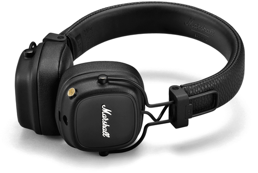 Słuchawki Bluetooth Marshall Major IV, A2DP, Czarne