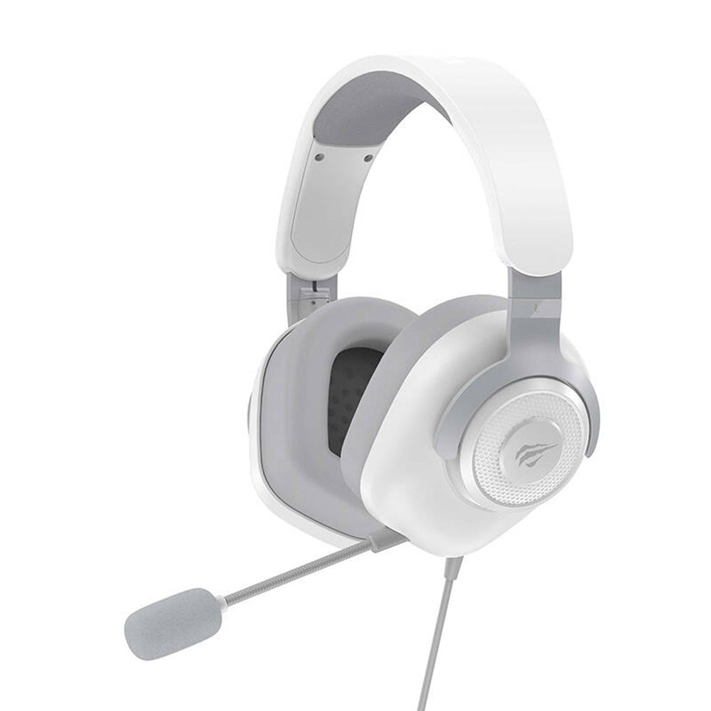 Słuchawki Gamingowe 3.5mm HAVIT H2230d, 1.8m, Białe