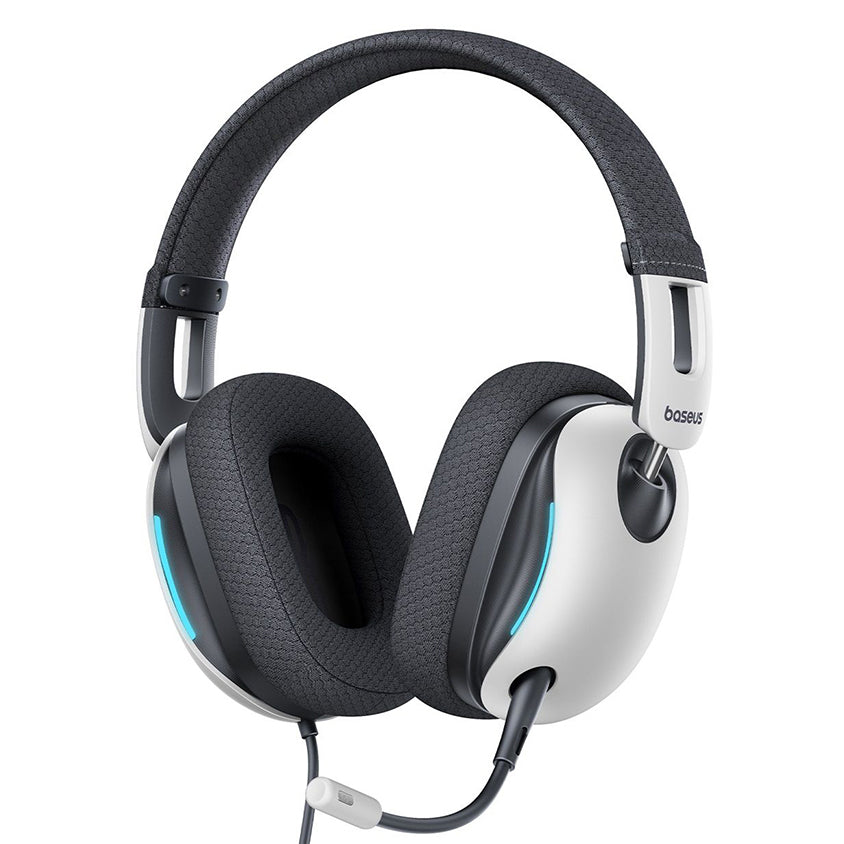 Słuchawki Gaming USB Baseus GoPlay 1+ Max, Białe A00181003213-00