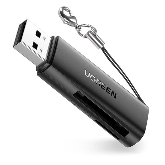 Czytnik kart pamięci USB 3.0 UGREEN CM264, SD - microSD, czarny