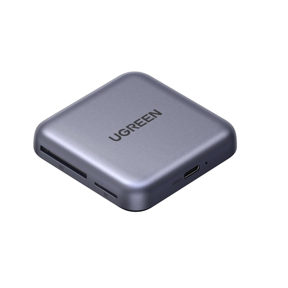 Czytnik kart USB-C UGREEN CM898 (65095), SD - microSD, Szary