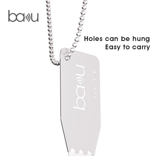 Metalowy klips Baku BA-217, 3w1