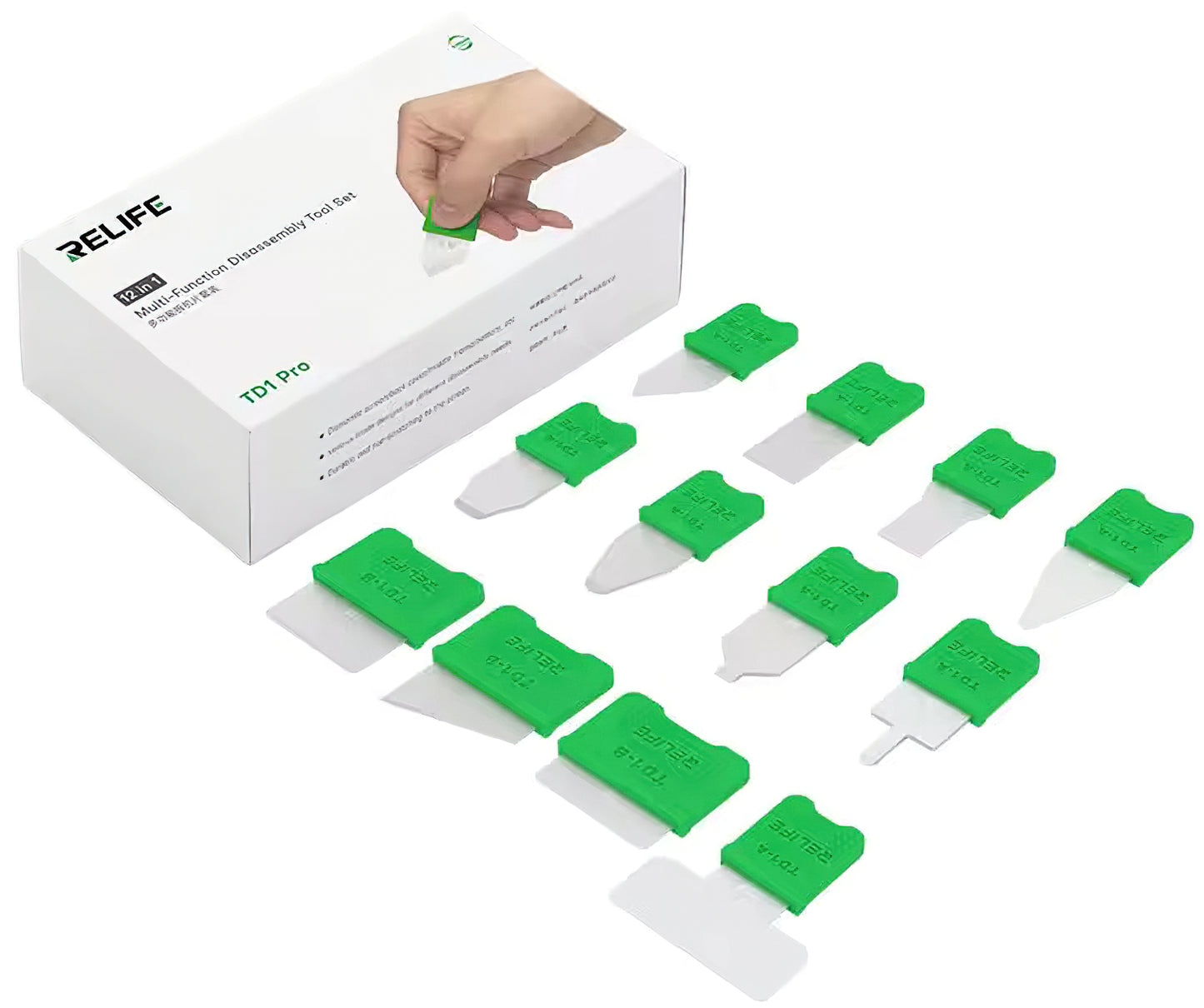 Clips Metalic Relife TD1 Pro, 12w1