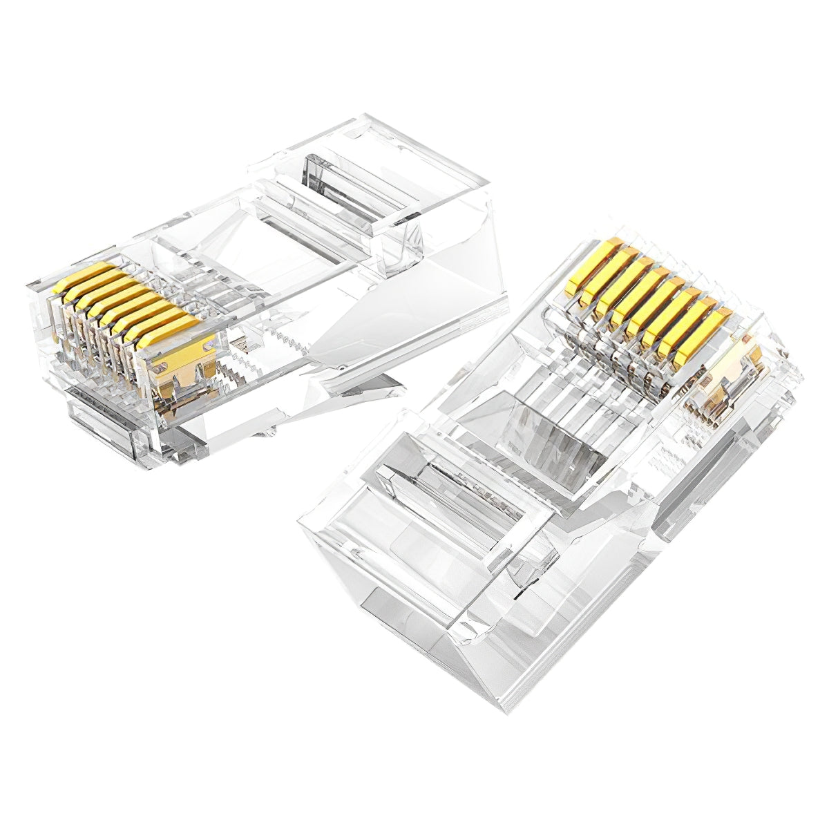Złącze sieciowe UGREEN NW120, RJ45, Cat6, zestaw 100 sztuk