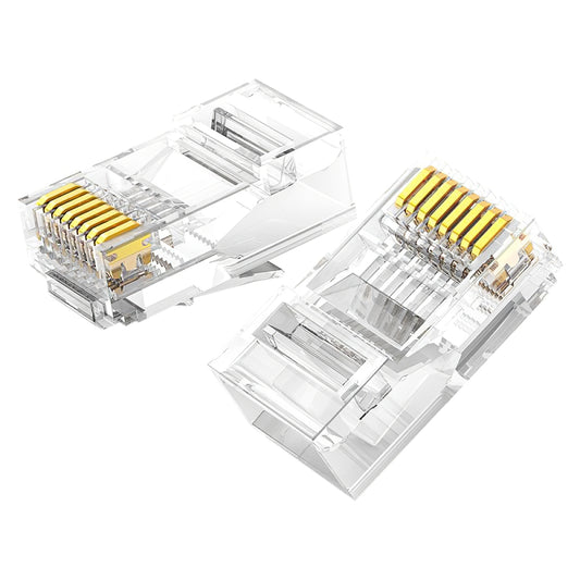 Złącze sieciowe UGREEN NW120, RJ45, Cat6, zestaw 100 sztuk