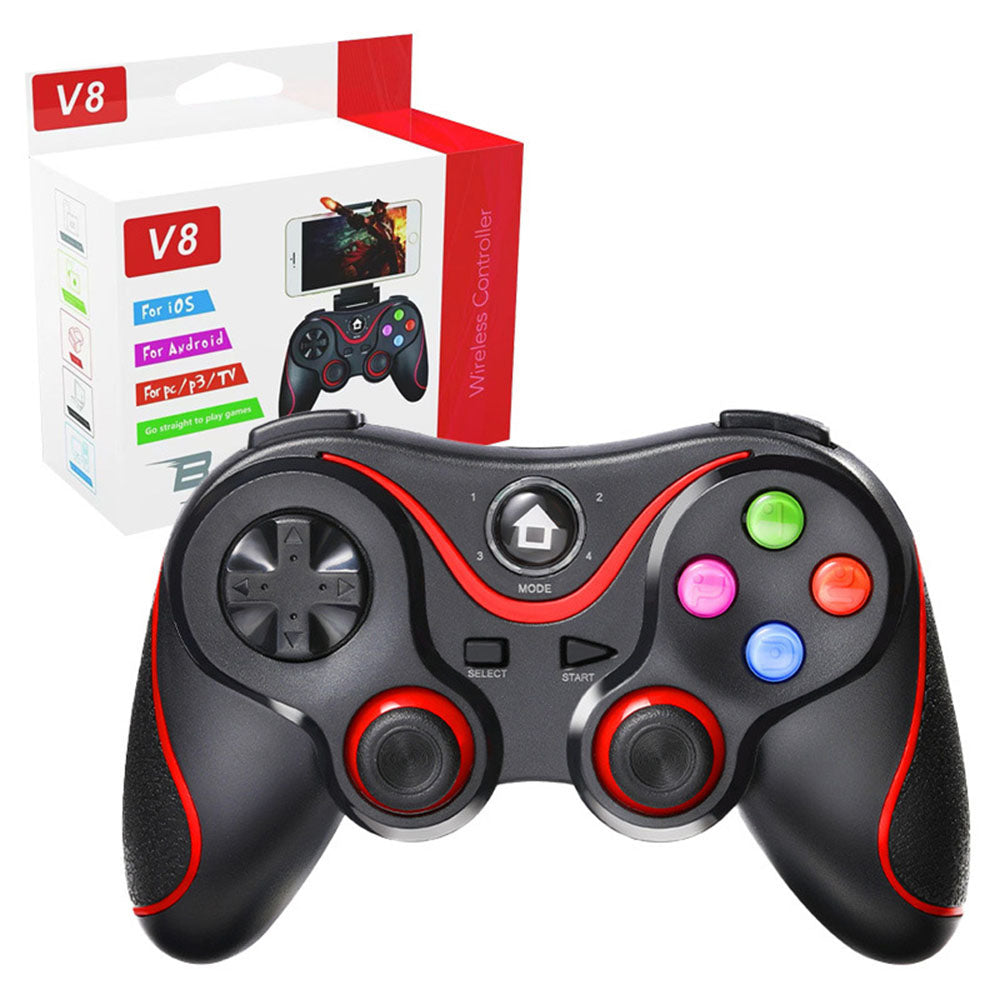 Kontroler Techsuit V8, Czerwony