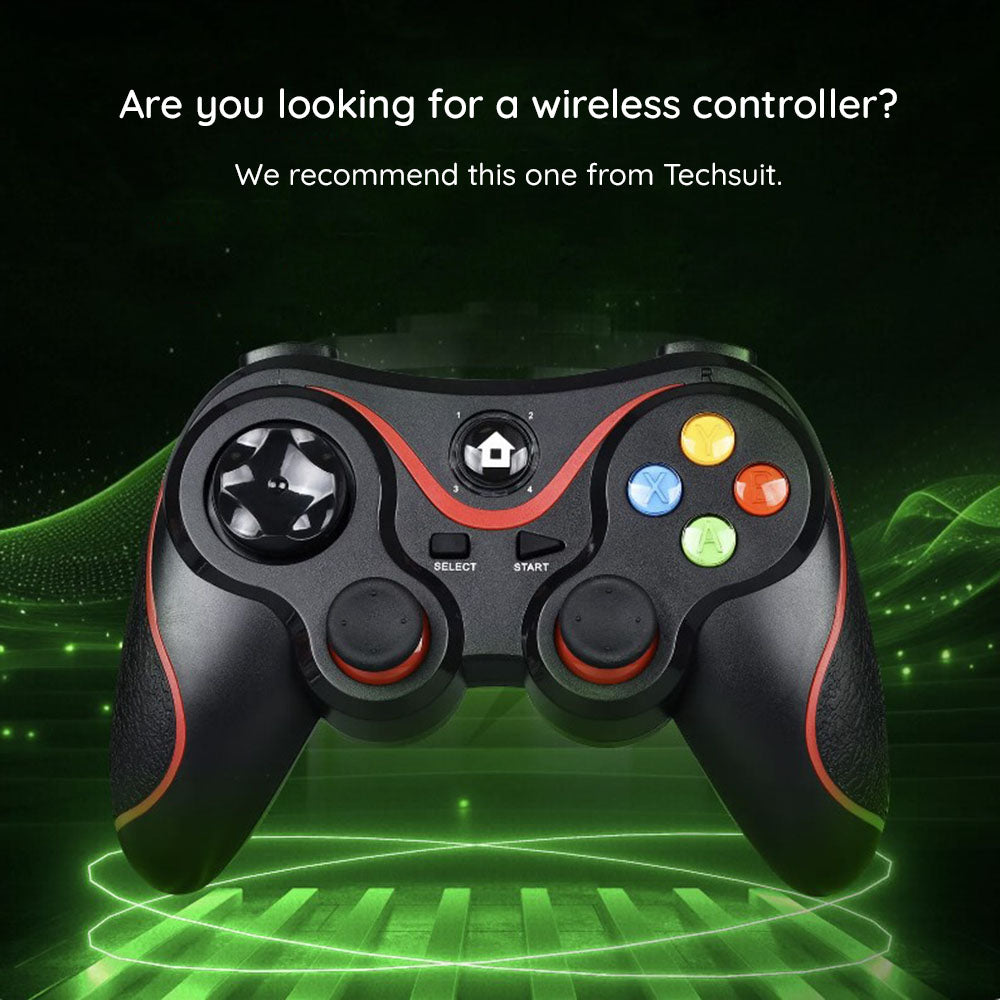 Kontroler Techsuit V8, Czerwony