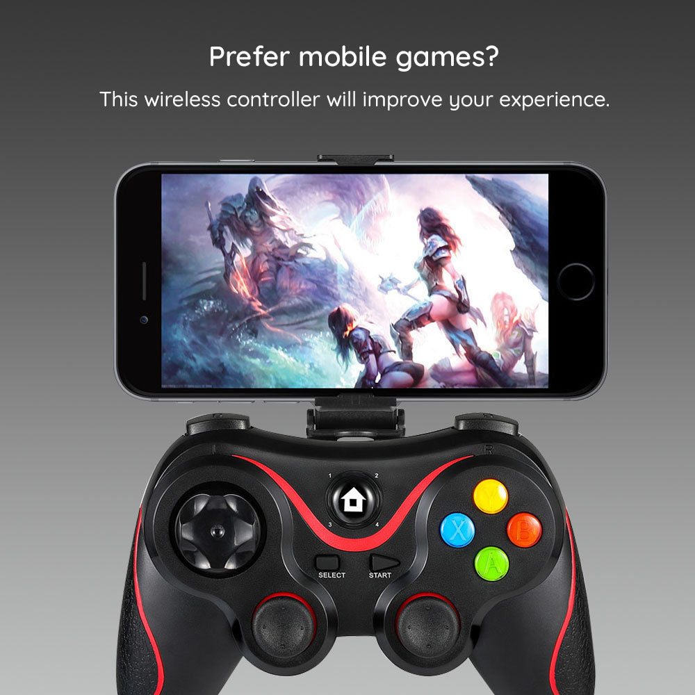 Kontroler Techsuit V8, Czerwony