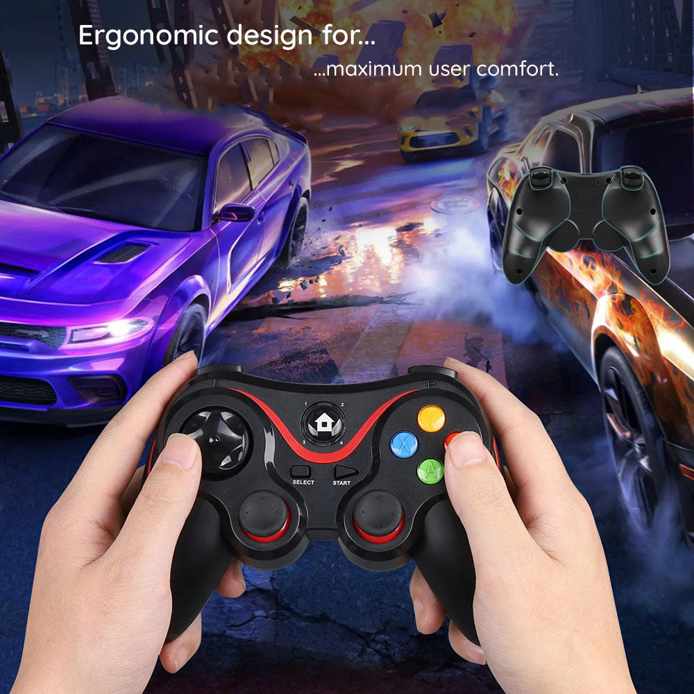Kontroler Techsuit V8, Czerwony