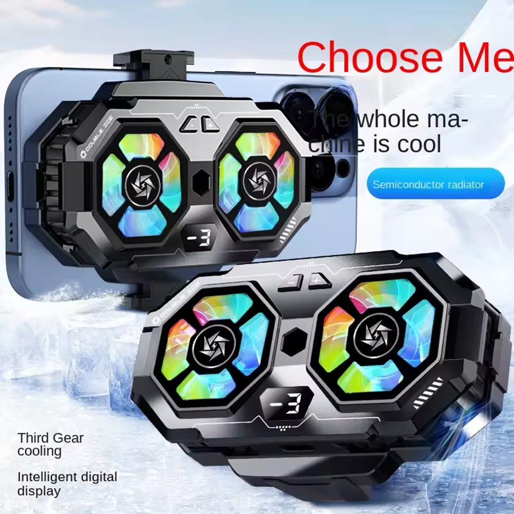 Chłodzenie do telefonu gamingowego Techsuit SL22, czarne