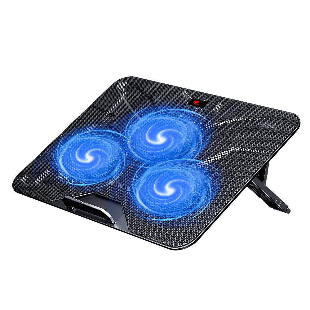 Cooler HAVIT F2067 dla Laptopa 9 cali - 18.3 cala, Czarny