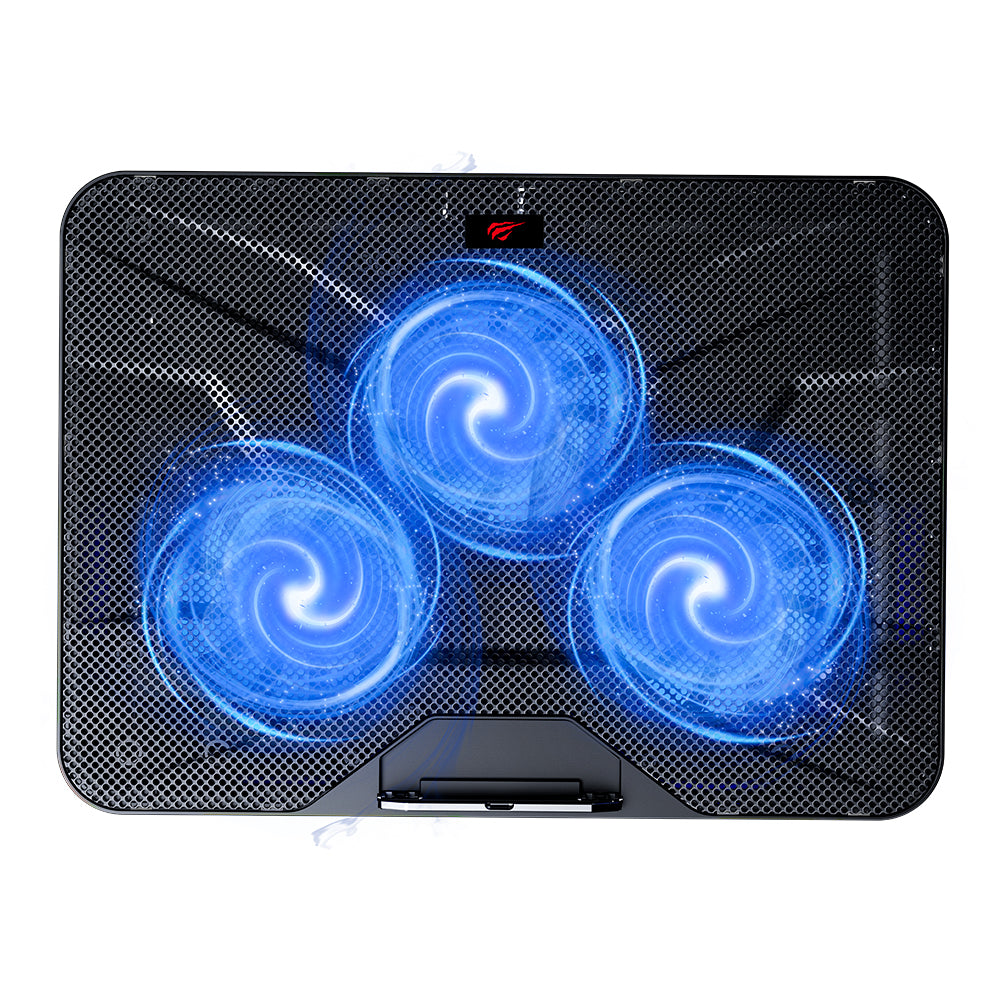 Cooler HAVIT F2067 dla Laptopa 9 cali - 18.3 cala, Czarny
