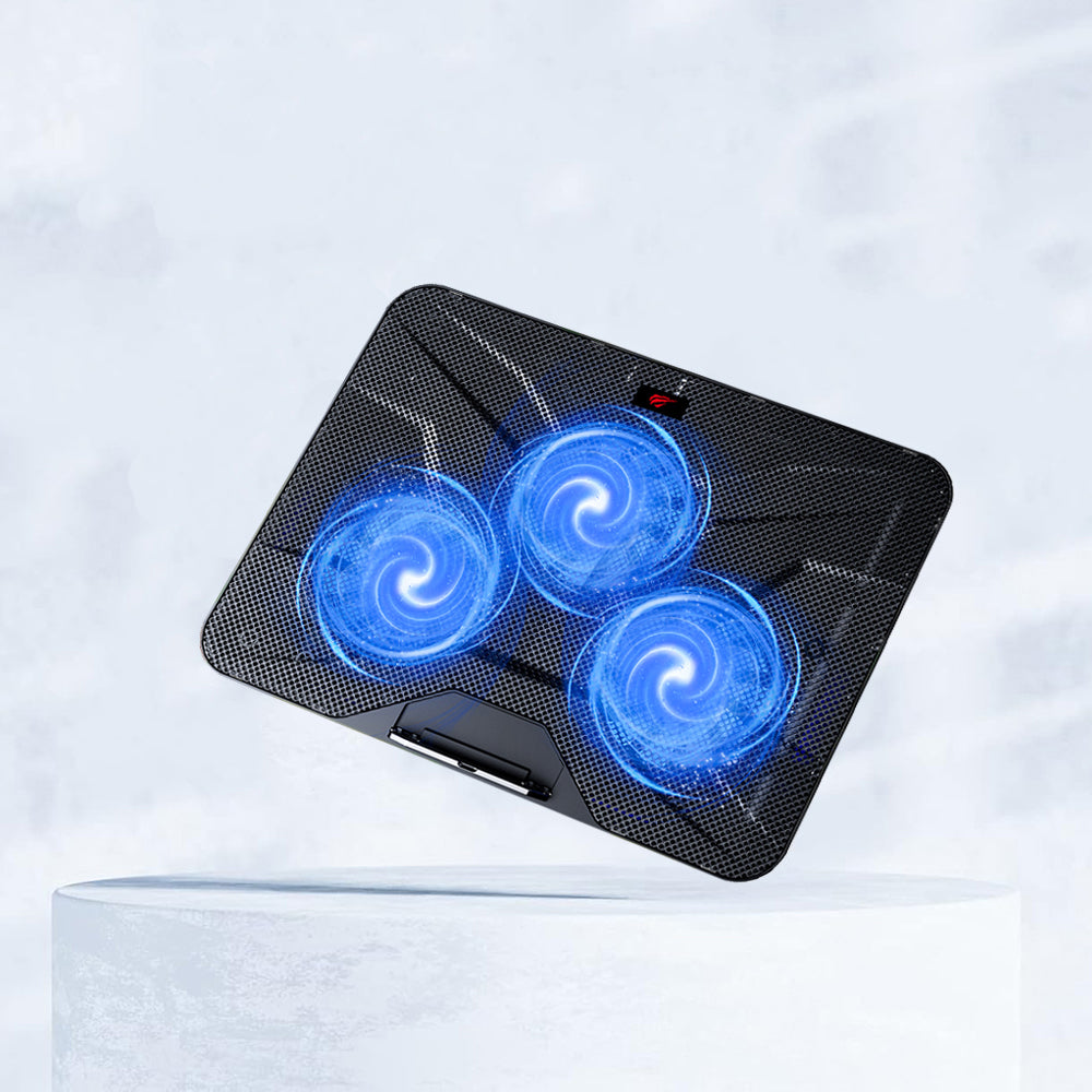 Cooler HAVIT F2067 dla Laptopa 9 cali - 18.3 cala, Czarny