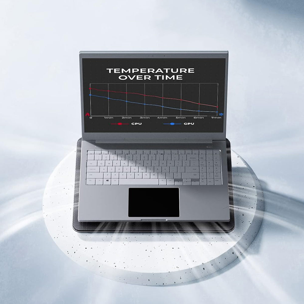 Cooler HAVIT F2067 dla Laptopa 9 cali - 18.3 cala, Czarny