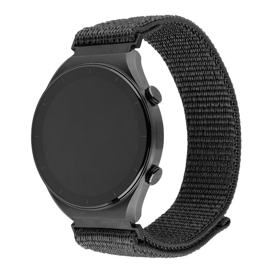 Pasek Fixed Nylon Sporty dla Huawei Watch / Xiaomi Watch Series, 22mm, Ciemnoszary