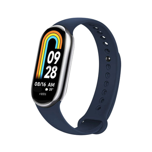Pasek Fixed Silicone dla Xiaomi Smart Band 9 / 8, Niebieski