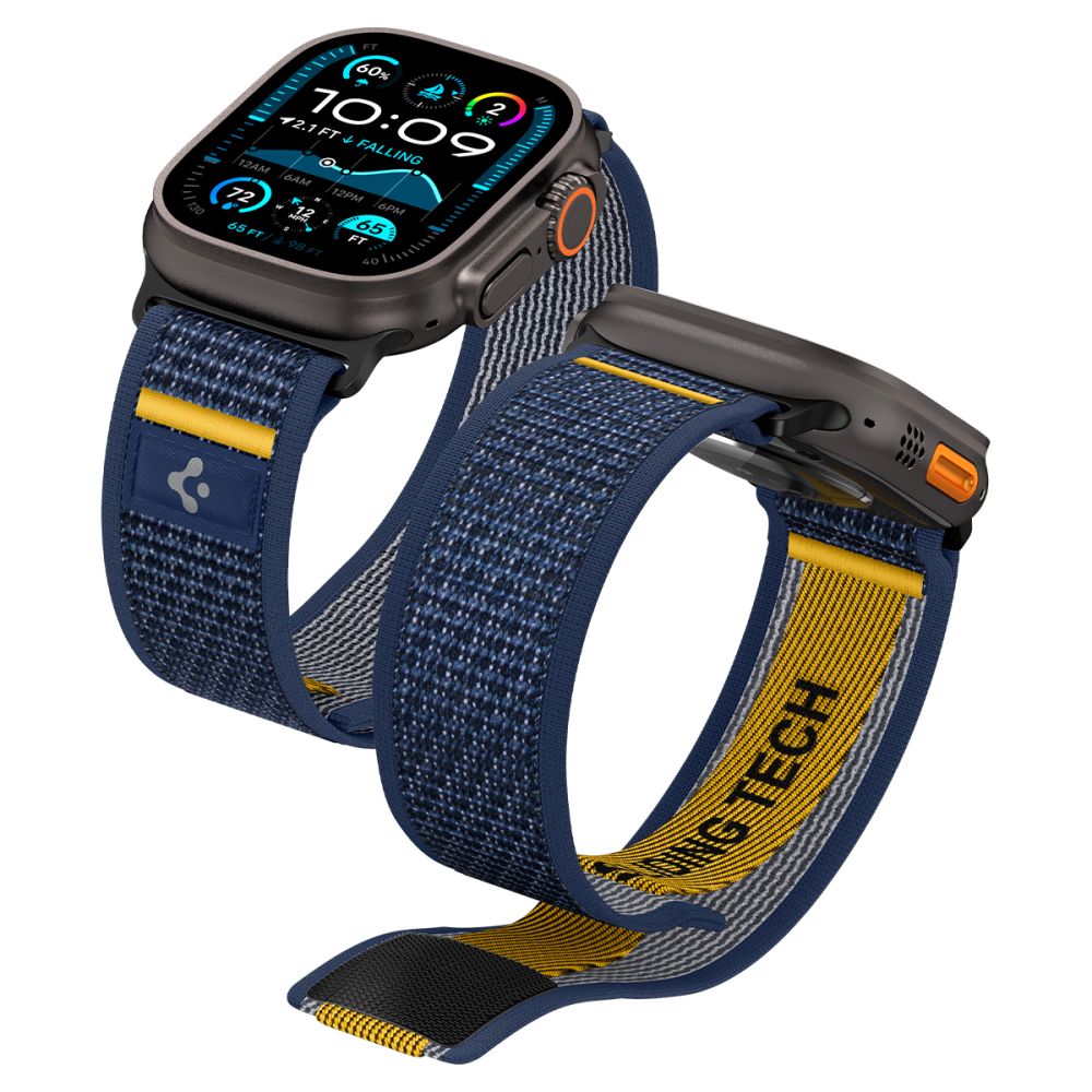 Pasek Spigen Athlex Air do Apple Watch 49mm / 46mm / 45mm / 44mm Series, Granatowy AMP09036
