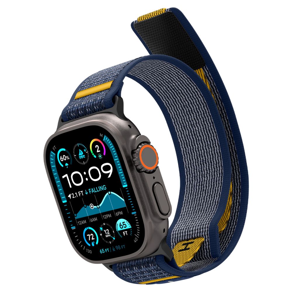Pasek Spigen Athlex Air do Apple Watch 49mm / 46mm / 45mm / 44mm Series, Granatowy AMP09036