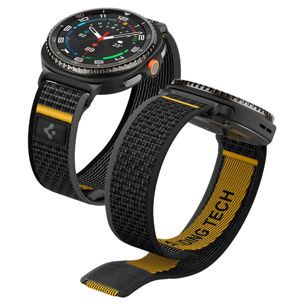 Pasek Spigen Athlex Air do Samsung Galaxy Watch8 / Watch8 Classic Series, Czarny AMP10111
