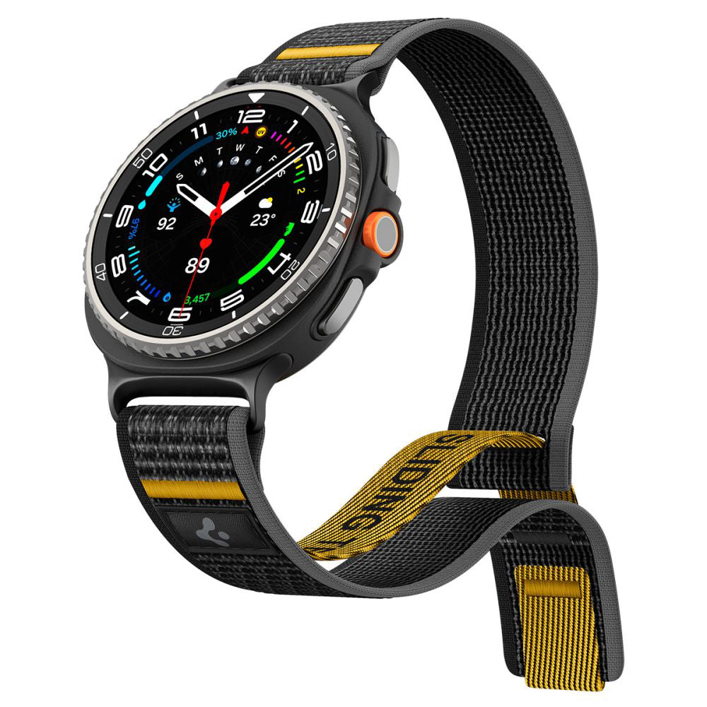 Pasek Spigen Athlex Air do Samsung Galaxy Watch8 / Watch8 Classic Series, Czarny AMP10111