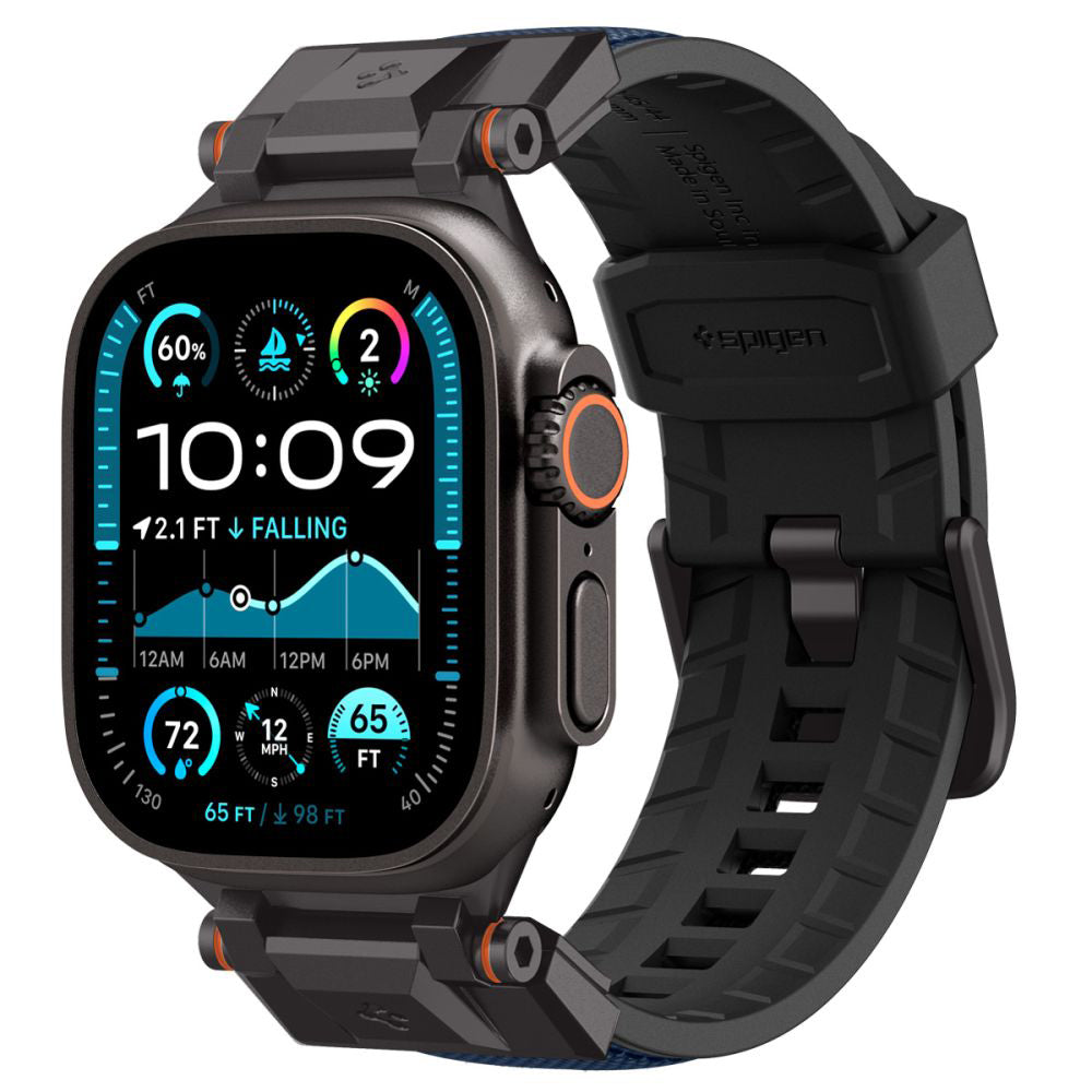 Pasek Spigen DuraPro Armor do Apple Watch 49mm / 46mm / 45mm / 44mm / 42mm Series, Granatowy AMP09103
