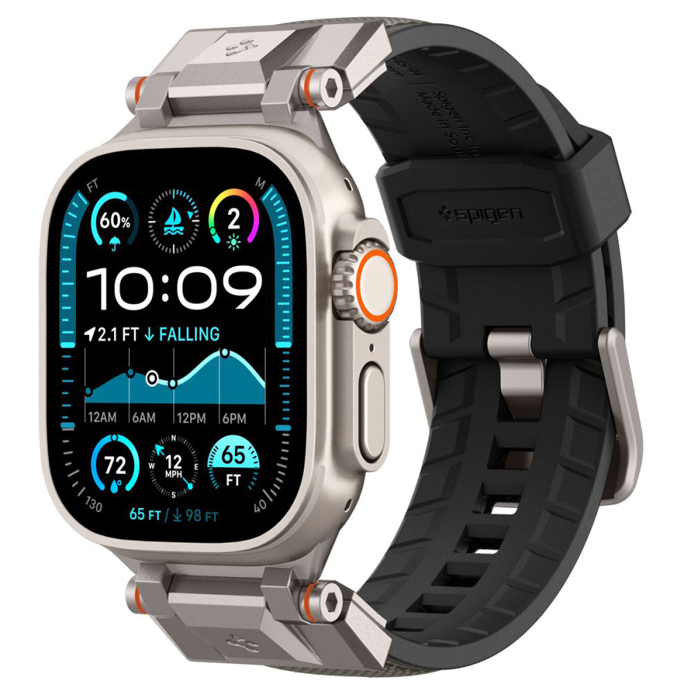 Pasek Spigen DuraPro Armor dla Apple Watch 49mm / 46mm / 45mm / 44mm / 42mm Series, Szary AMP09104